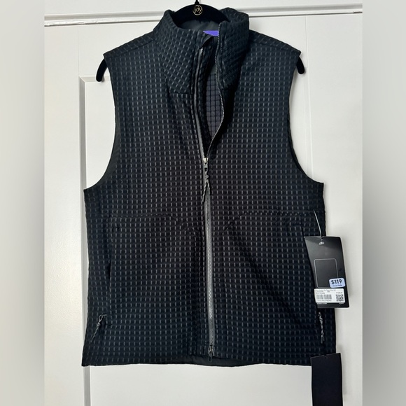 lululemon athletica Other - NWT Lululemon Men's Water Repellent Grid Fleece Hiking Vest in XS